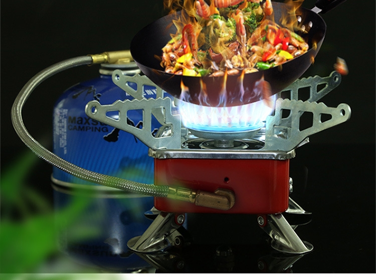 Bếp ga mini gấp gọn tiện dụng có túi đựng dã ngoại, du lịch hãng Aotu AT6325