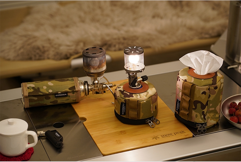 Vỏ Bảo Vệ Bình Gas Cách Nhiệt Chống Rơi, Túi Bảo Quản Bình Gas Cắm Trại Dã Ngoại