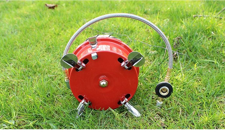 Bếp gas mini gấp gọn chắn gió, bếp nấu ăn siêu tiện dụng du lịch, cắm trại hãng AoTu AT6304