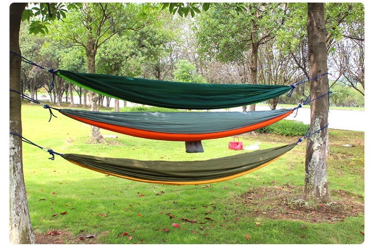 Võng vải dù , võng cắm trại dã ngoại du lịch tiện dụng, võng ngủ rộng cho 2 người hãng AoTu - AT6737