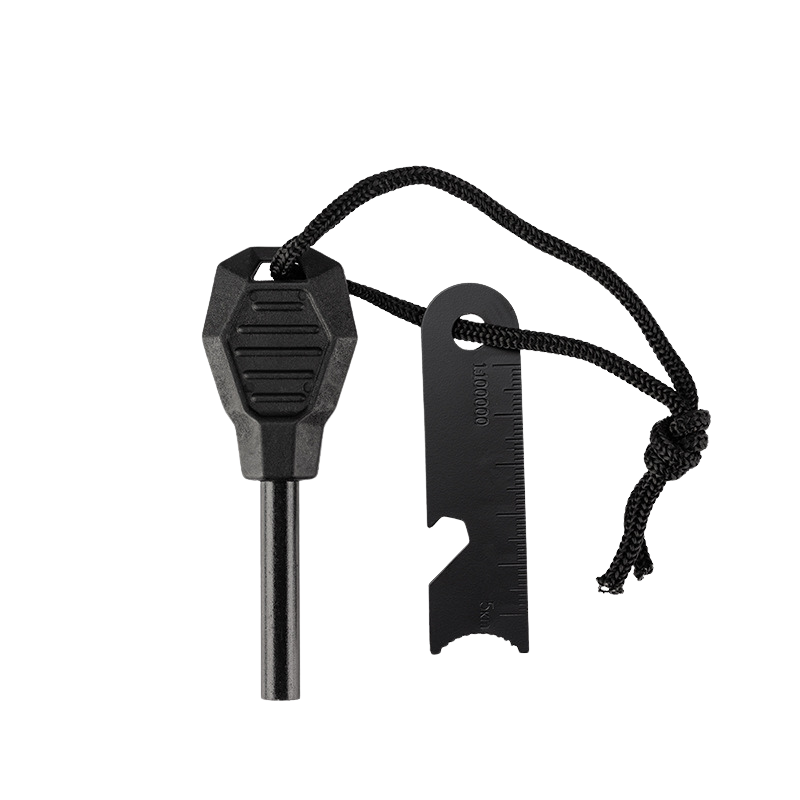 Dụng Cụ Đánh Lửa, Que Đánh Lửa Sinh Tồn kiêm mở lắp chai cắm trại dã ngoại leo núi