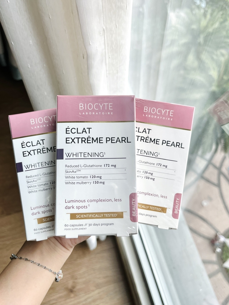 Biocyte Éclat Extrême Pearl Viên Uống Giúp Sáng Da