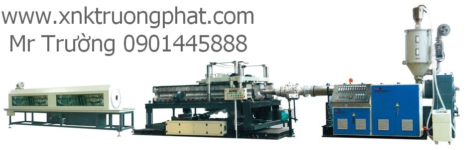 máy đùn ống xoắn PVC/PP/PE