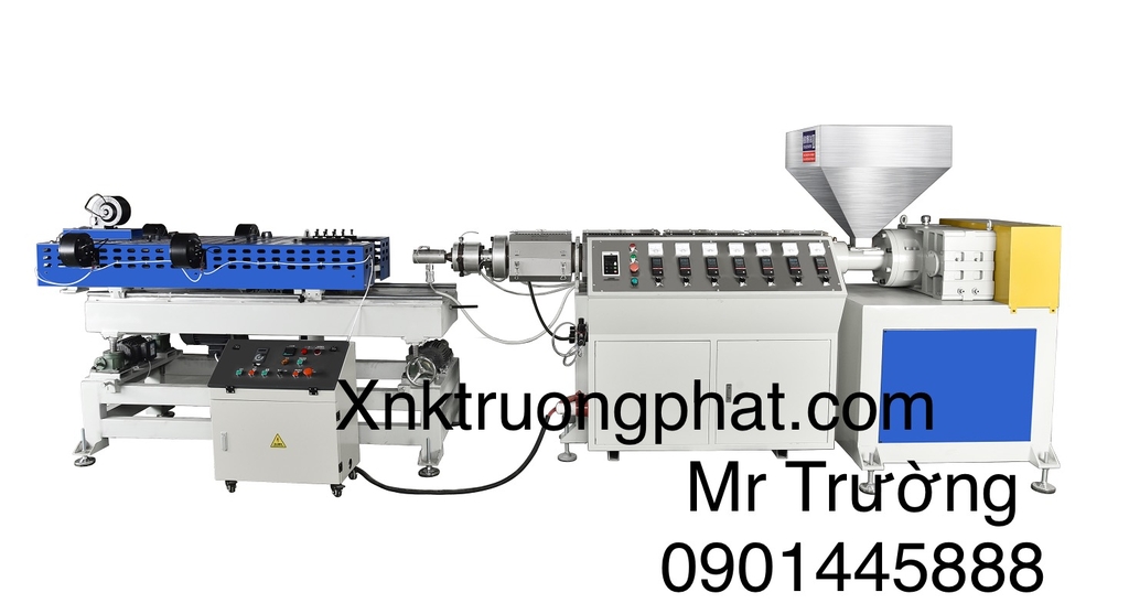 Máy đùn ống ruột gà khuôn 3 ống kiểu mới