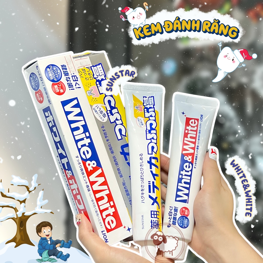 Kem Đánh Răng Muối Nhật SunStar - 170gr