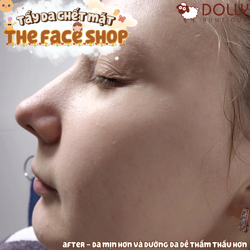 Tẩy Da Chết Da Mặt The Face Shop Smart Peeling Honey Black Sugar Scrub 120ml