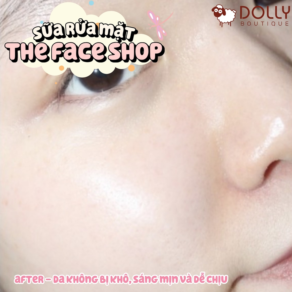 Sữa Rửa Mặt Gạo Làm Sáng Da Không Hạt The Face Shop Rice Water Bright Cleansing Foam 150ml