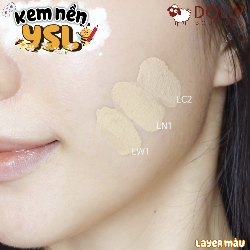 Kem Nền Yves Saint Laurent YSL Encre de Peau All Hours Foundation B10