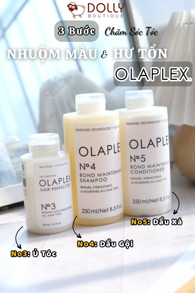 Bộ Gội Xả Olaplex Bond Maintenance No.4 và No.5 250ml*2