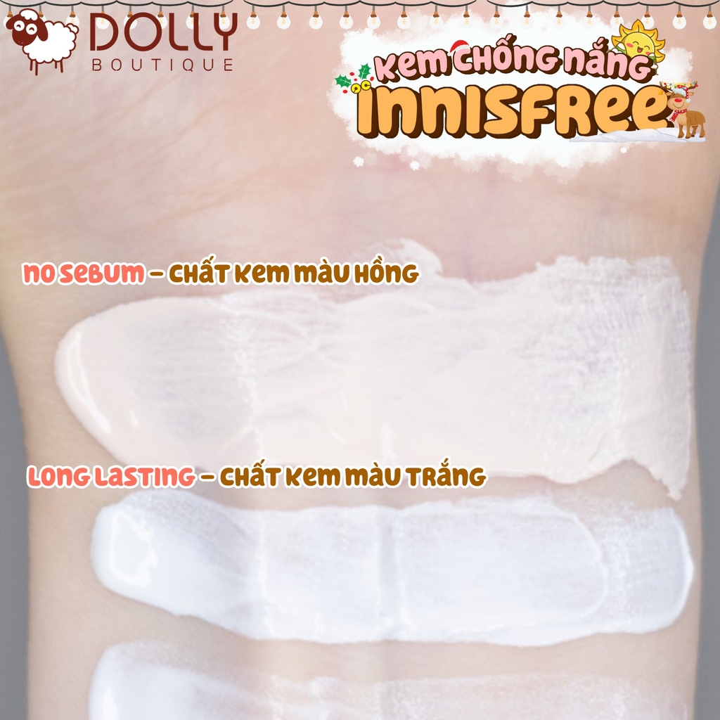 Kem Chống Nắng Innisfree Tone Up No Sebum Sunscreen SPF50+ PA++++ 60ml NĐ