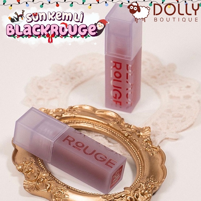 Son Kem Black Rouge Double Layer Over Velvet Ver2 #DL11 Dada Chili ( Màu Đỏ Tươi ) - 4.1g