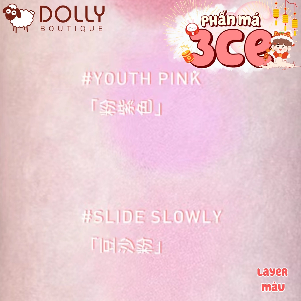 Phấn Má Hồng 3CE New Take Face Blusher