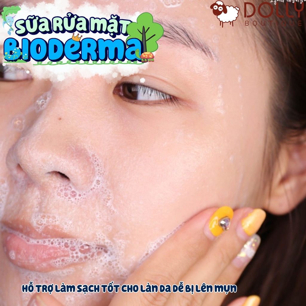 Gel Rửa Mặt Dành Cho Da Nhạy Cảm Bioderma Sebium Purifying Cleansing Foaming Gel - 200ml