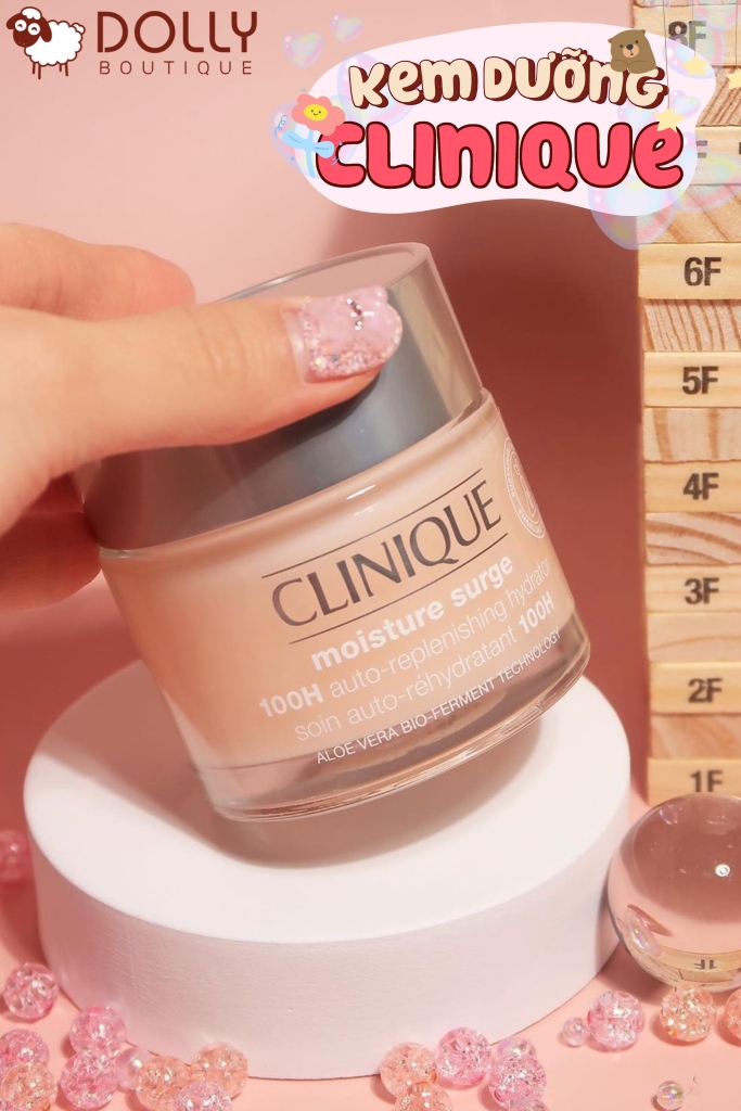 Kem Dưỡng Ẩm Clinique Moisture Surge 100H Auto-Replenishing Hydrator 50ml NK
