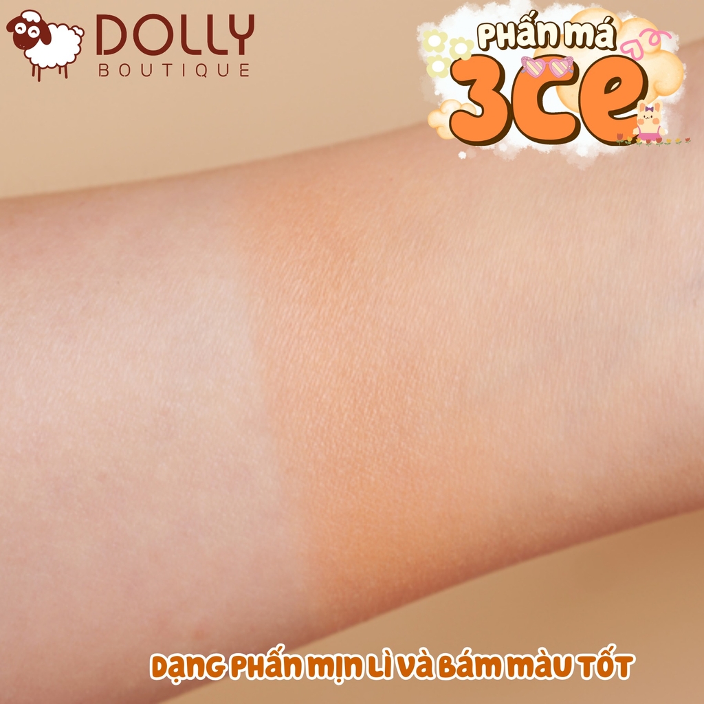 Má Hồng Phấn 3CE Mood Recipe Face Blush #Soft Salmon - 5.5g