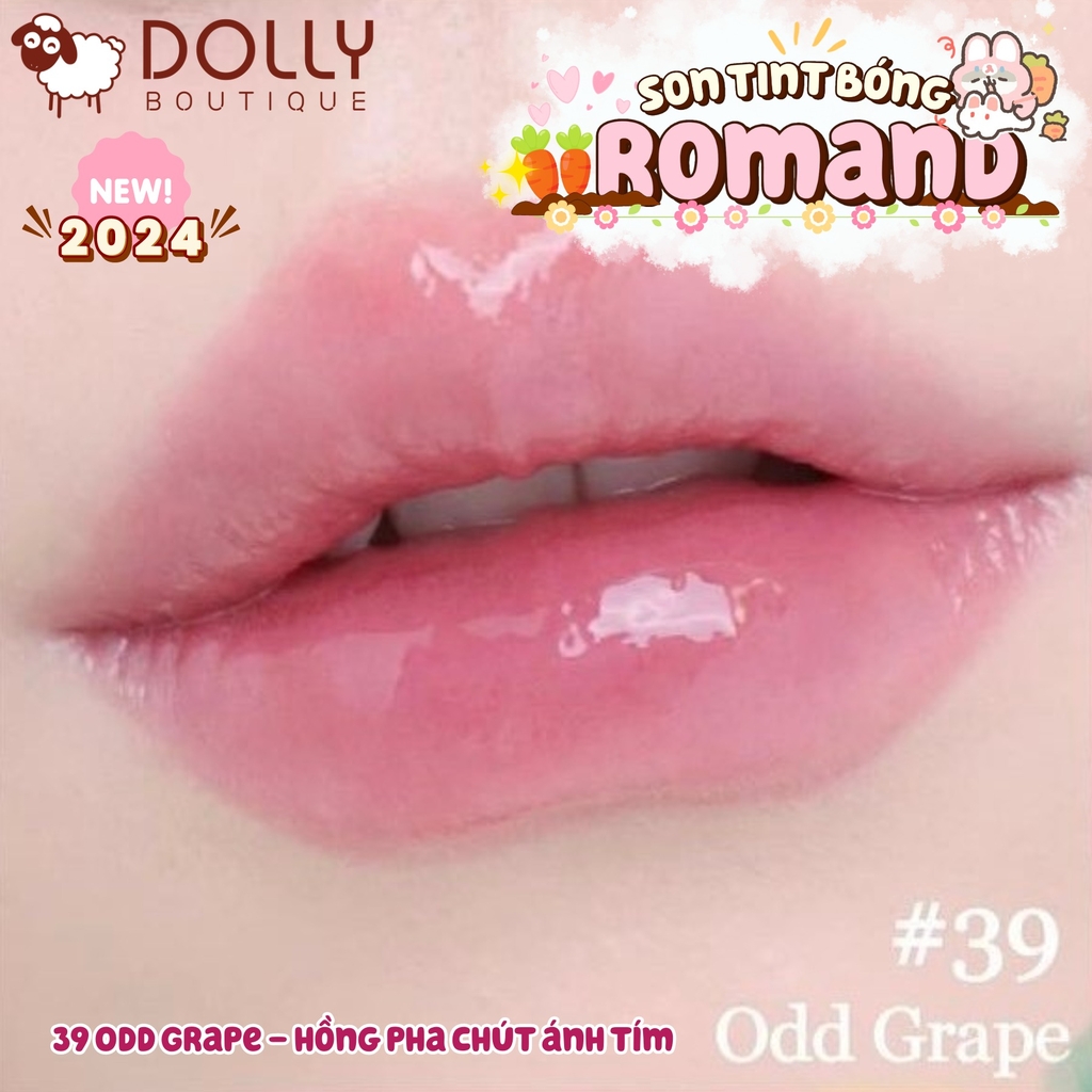 Son Tint Bóng Romand Juicy Lasting Tint 39 Odd Grape