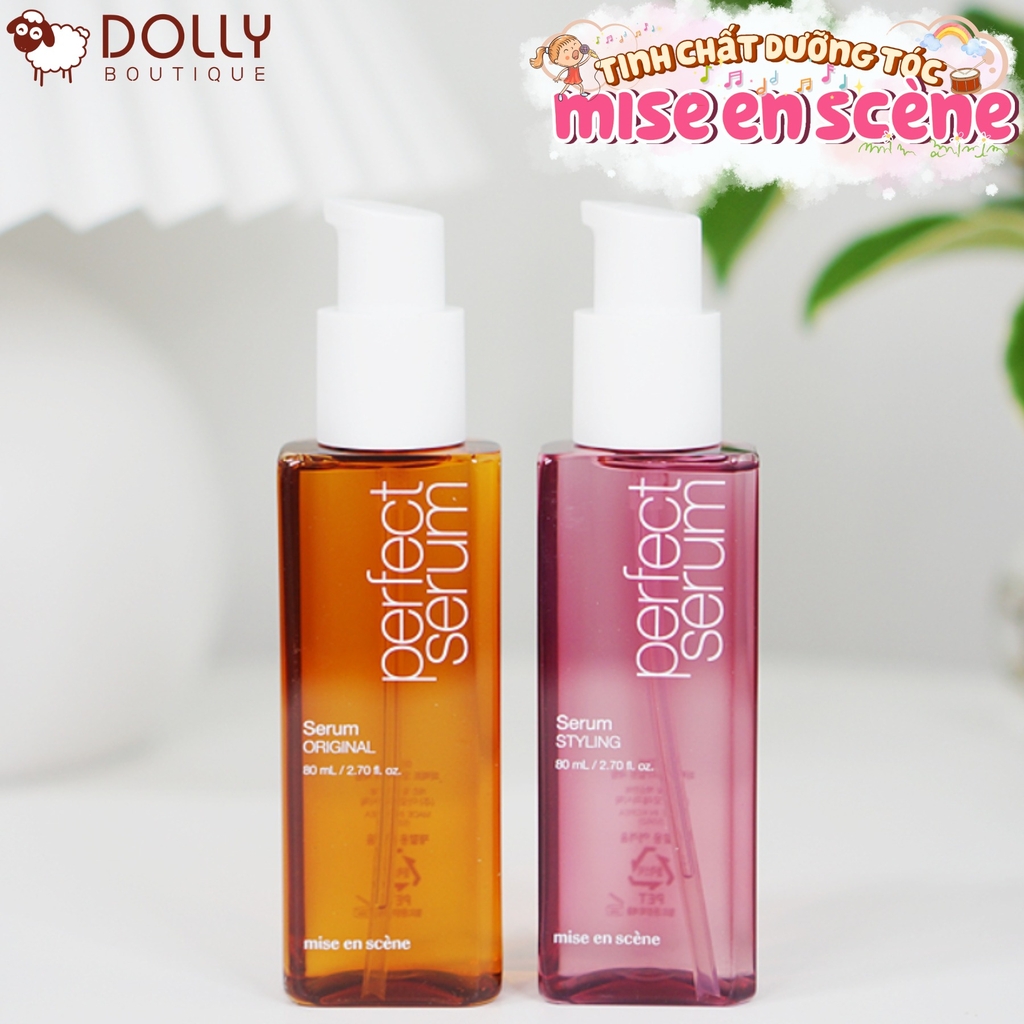 Tinh Chất Tạo Kiểu Tóc, Phục Hồi Và Bảo Vệ dưỡng tóc Miseen Perfect Styling Serum 80ml NĐ