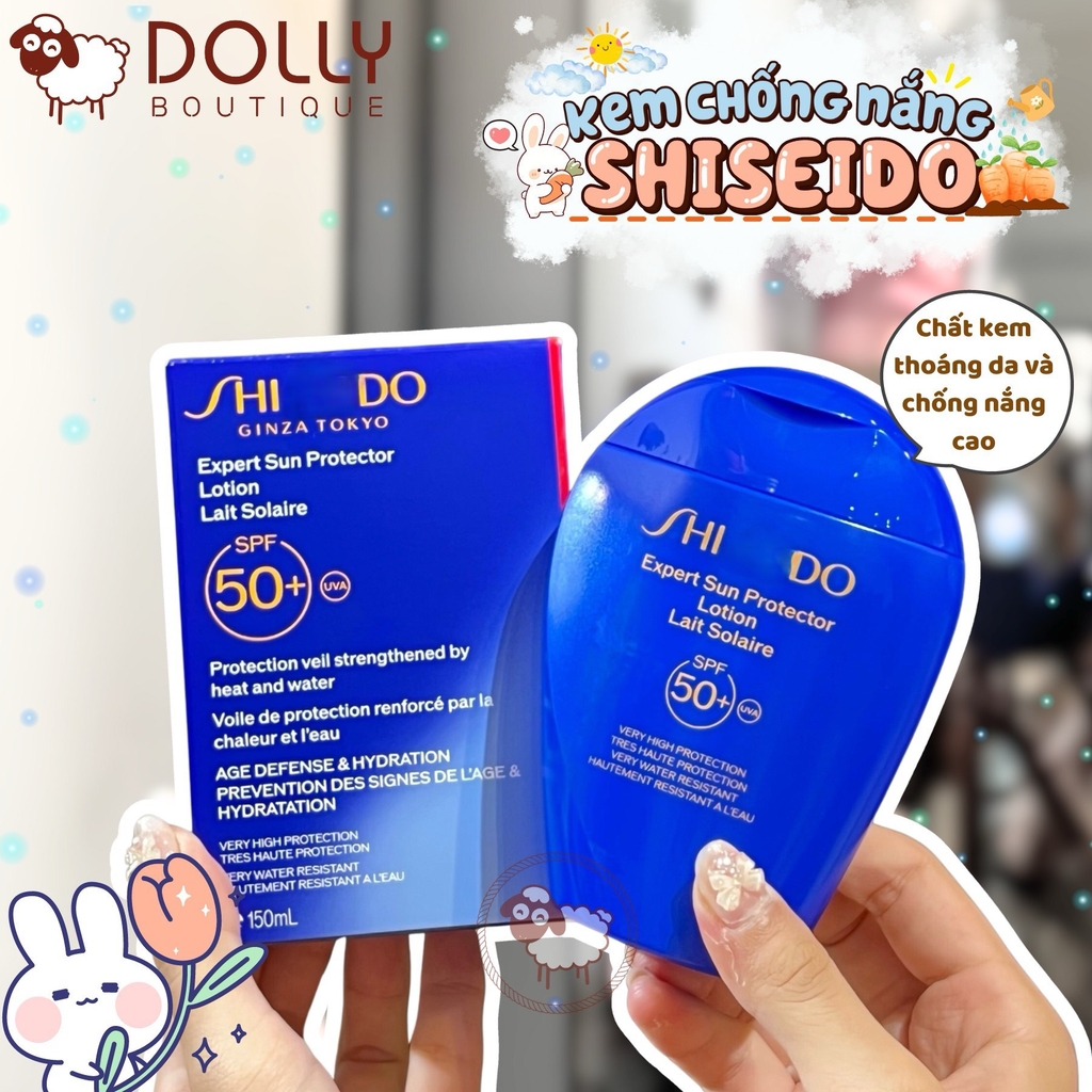 Kem Chống Nắng Shiseido Expert Sun Protector Lotion SPF50+ 150ml NĐ