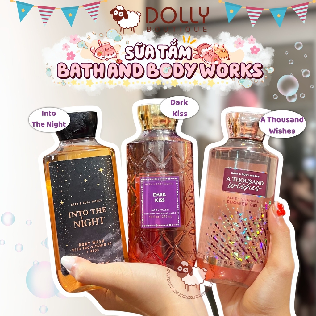 Sữa Tắm Bath & Body Works Dark Kiss Shower Gel 295ml