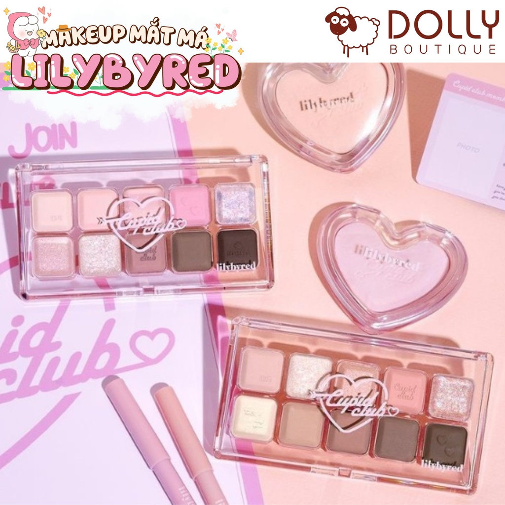 Phấn Má Hồng Lilybyred Luv Beam Blur Cheek Cupid Club #02 Blurry Peach ( Hồng Cam Đào ) - 4.3g