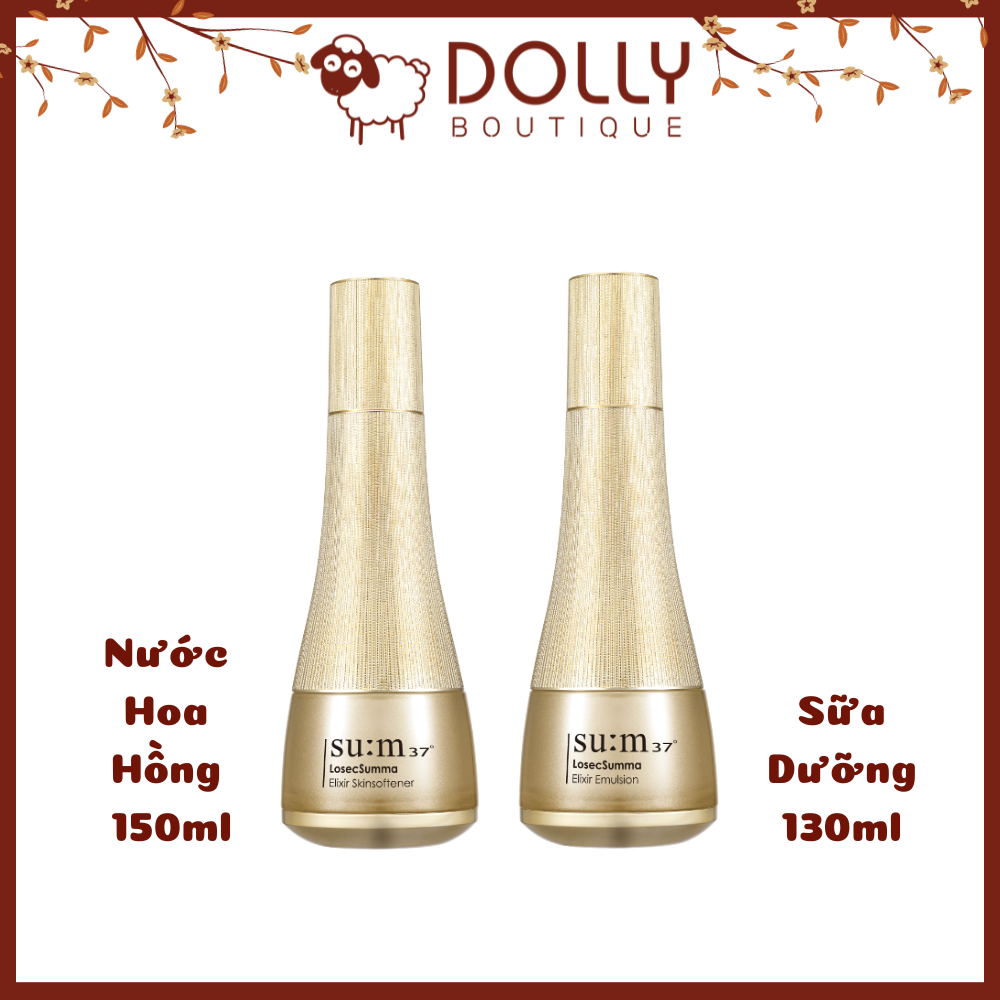 Bộ Dưỡng Tái Sinh Da Su:m37 Losec Summa Elixir Special Set 0726