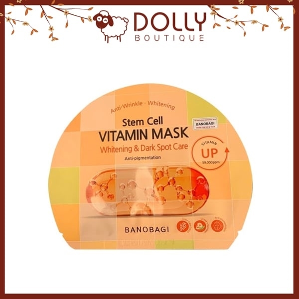 Mặt Nạ Miếng Banobagi Stem Cell Vitamin Mask 30g