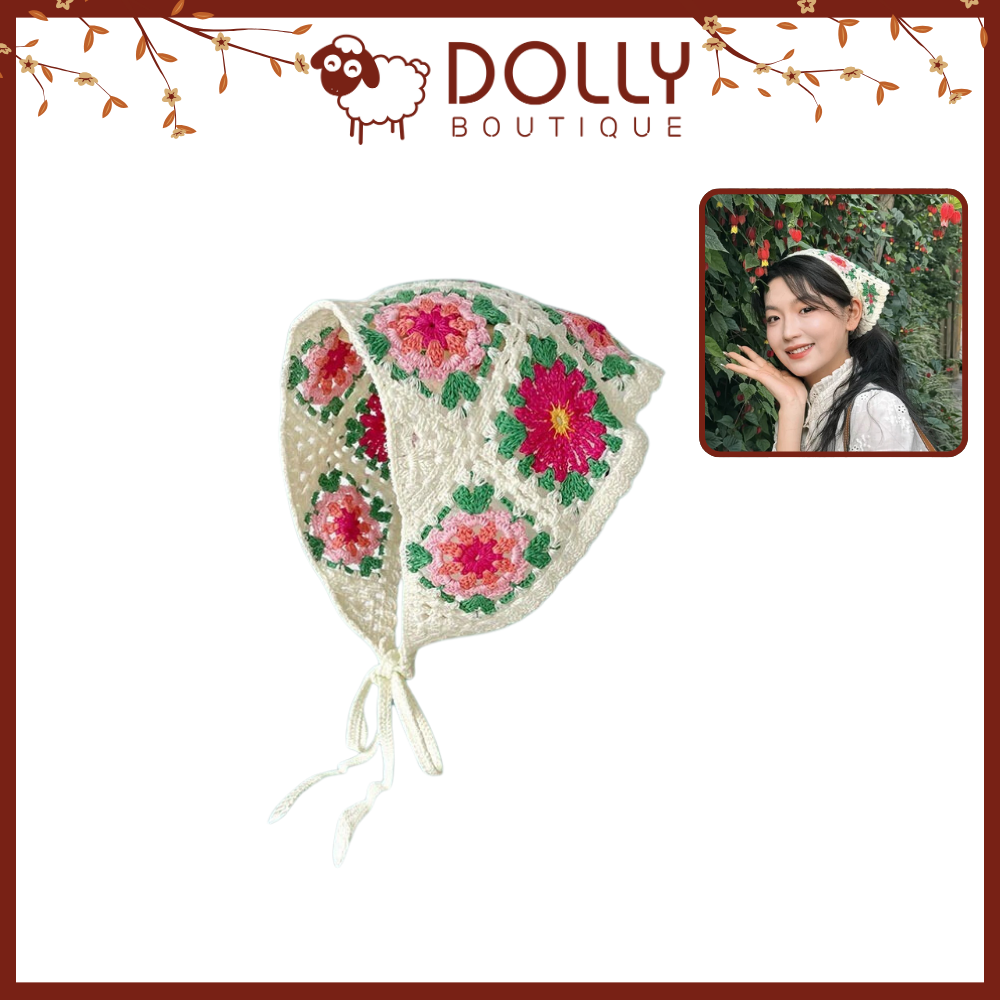 Khăn Băng Đô Tam Giác, Turban Trùm Đầu - Đủ Mẫu - 50cm