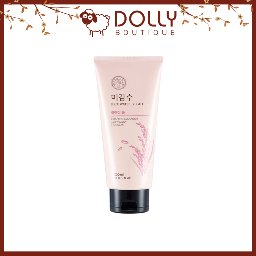 Sữa Rửa Mặt Gạo Làm Sáng Da Không Hạt The Face Shop Rice Water Bright Cleansing Foam 150ml