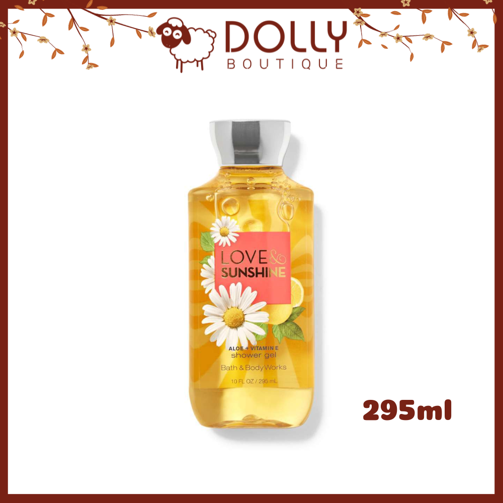 Sữa Tắm Bath & Body Works Love & Sunshine Shower Gel 295ml
