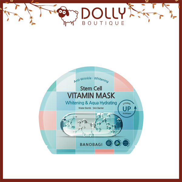 Mặt Nạ Miếng Banobagi Stem Cell Vitamin Mask 30g