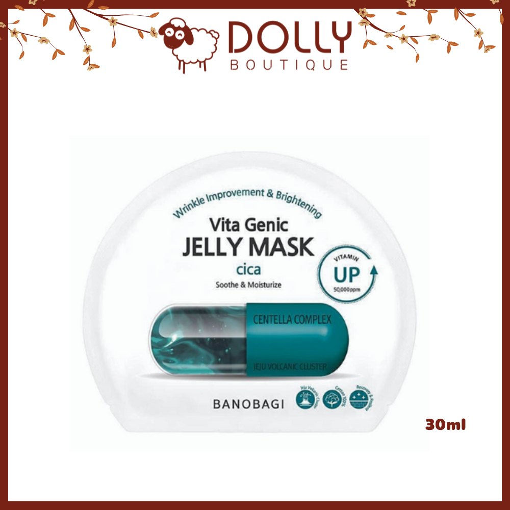Mặt Nạ Giấy Banobagi Vita Genic Jelly Mask Cica 30ml