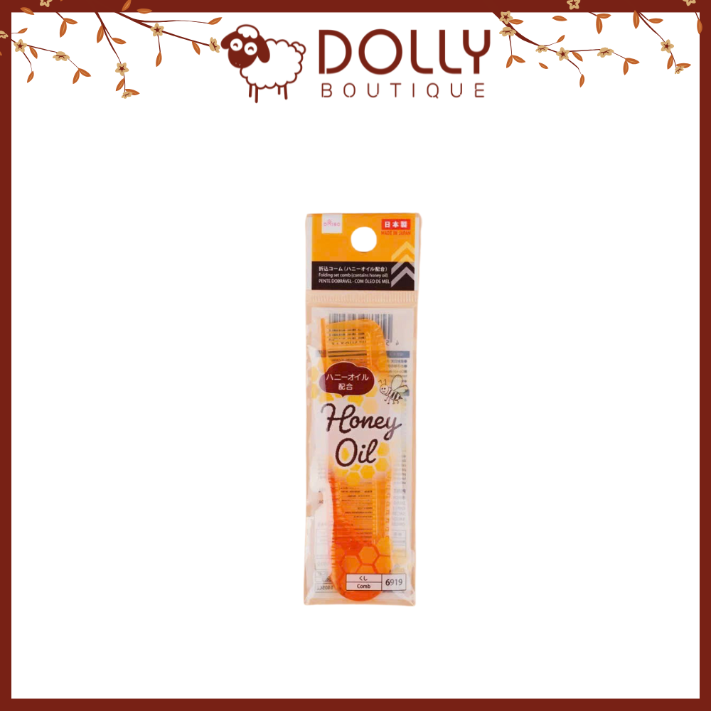 Lược Mật Ong Cấp Ẩm Mượt Tóc Honey Oil Comb 1 cái