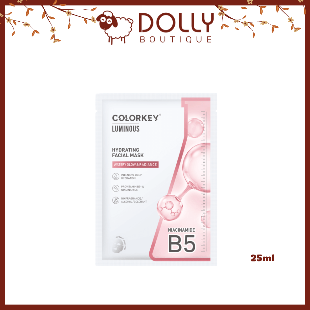 Mặt Nạ Colorkey Luminous B5 Facial Mask Nourishing 25ml