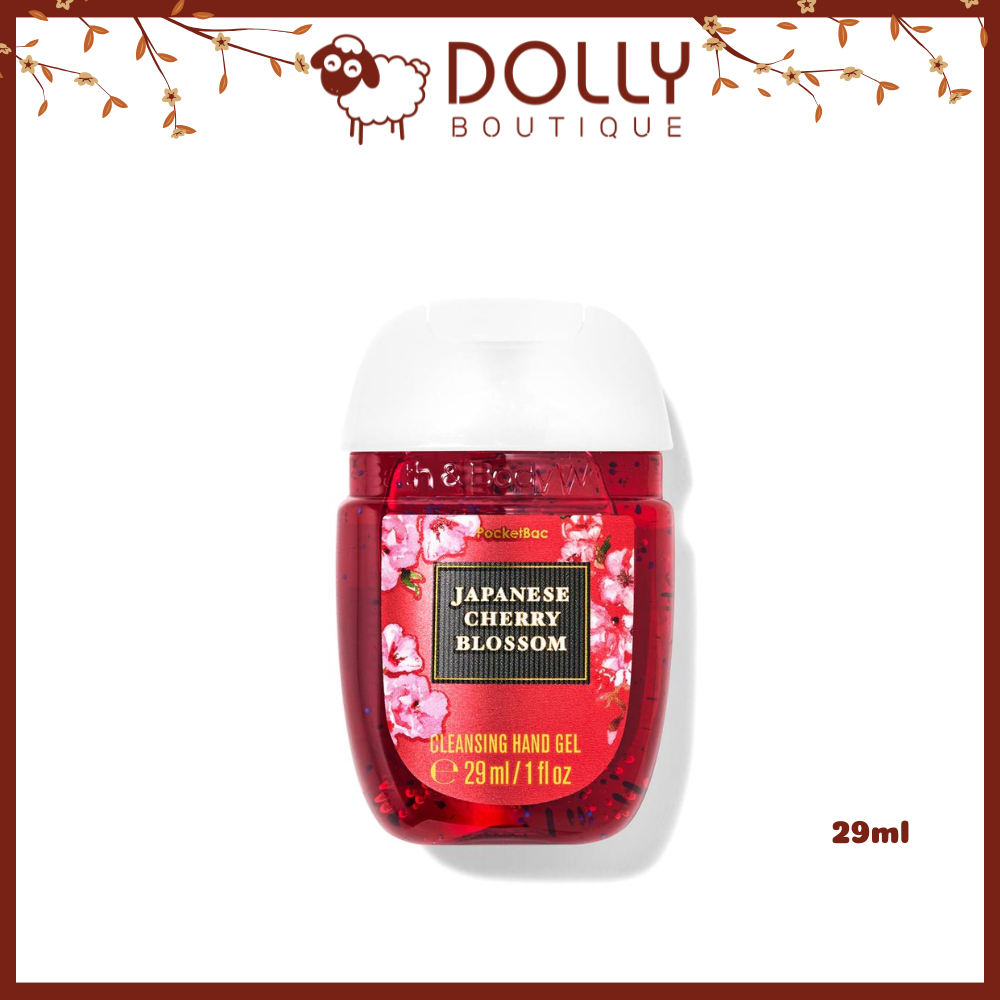 Gel Rửa Tay Khô Bath & Body Works Japanese Cherry Blossom Hand Gel 29ml