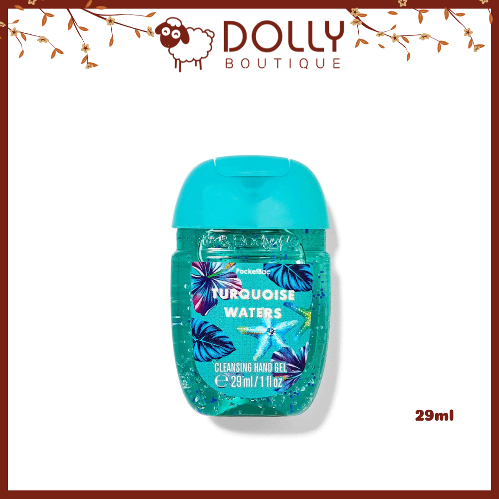 Gel Rửa Tay Khô BBW Turquoise Waters Hand Gel 29ml