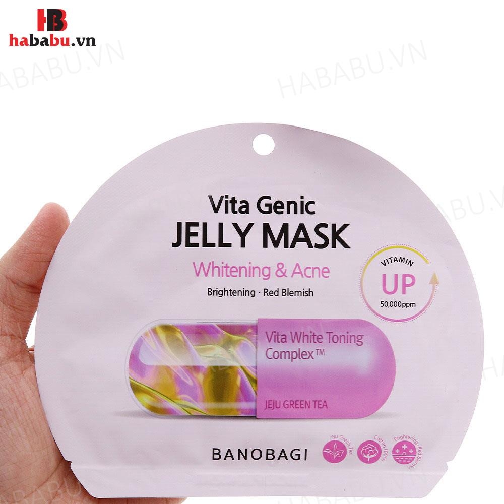 Mặt nạ Banobagi Genic Mask Whitening Acne set 10 miếng chính hãng