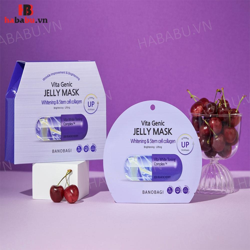 Mặt nạ Banobagi Genic Mask Whitening Collagen set 10 miếng chính hãng
