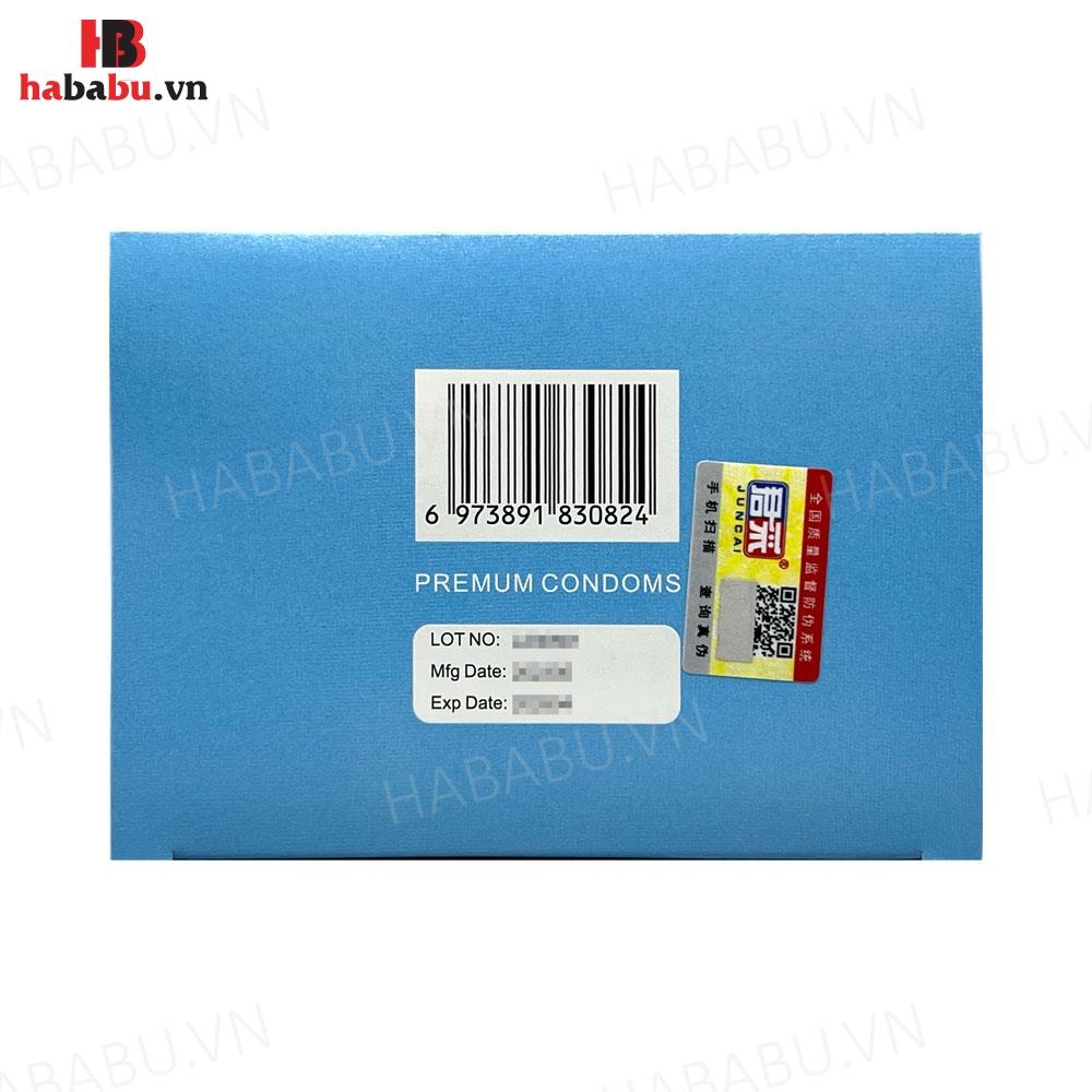 Bao cao su Juncai Frosty hộp 10 chiếc kéo dài thời gian chính hãng