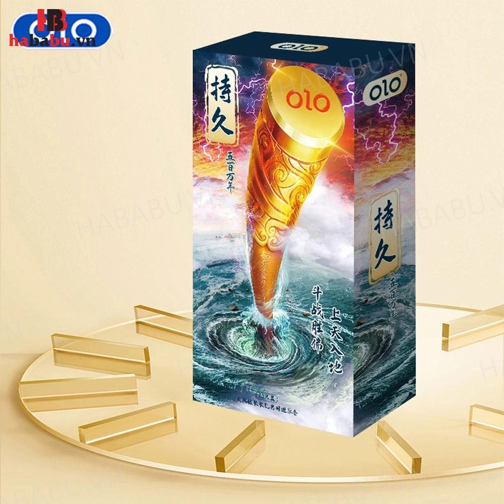 Bao cao su Olo Gậy Như Ý Longer 10 chiếc kéo dài thời gian chính hãng