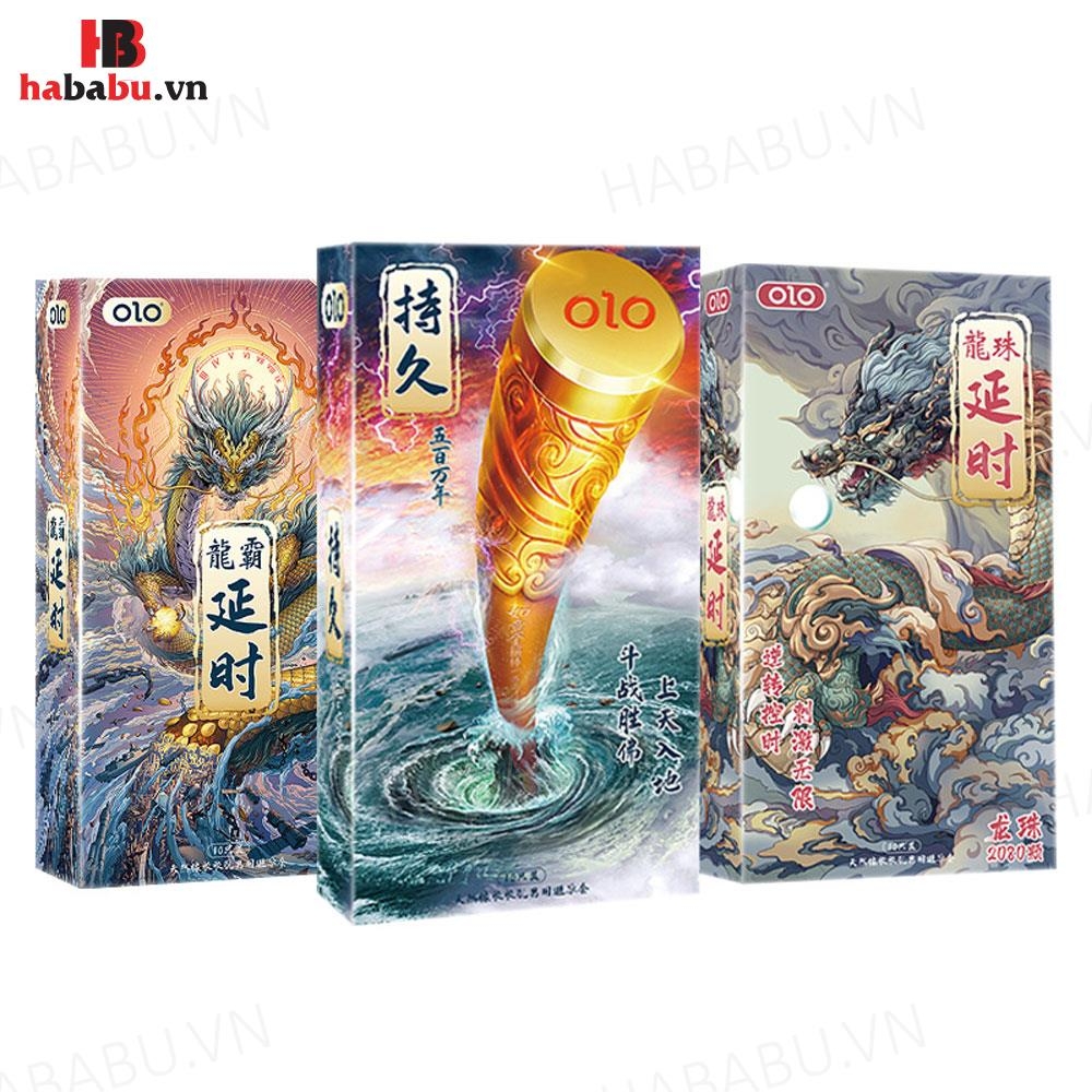 Bao cao su Olo Gậy Như Ý Longer 10 chiếc kéo dài thời gian chính hãng