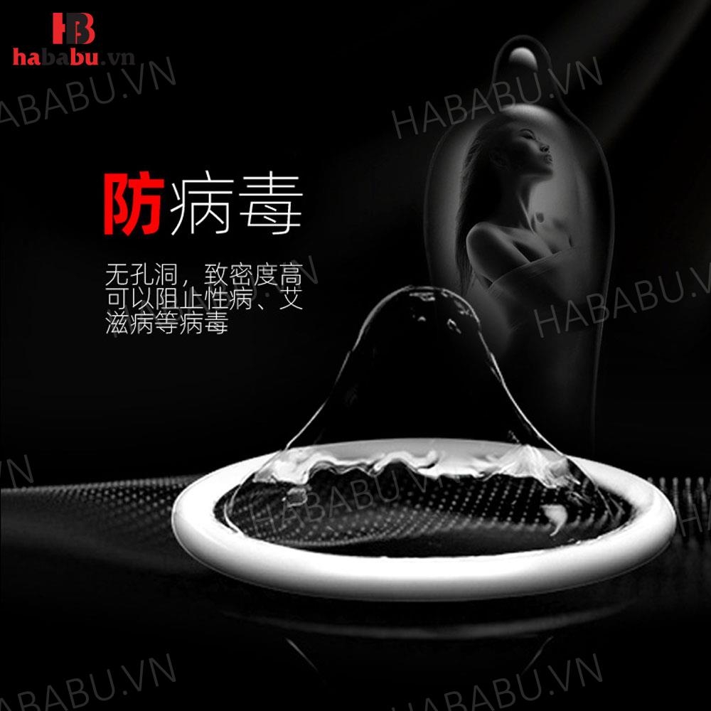 Bao cao su Susu siêu mỏng hộp 12 chiếc kéo dài thời gian chính hãng