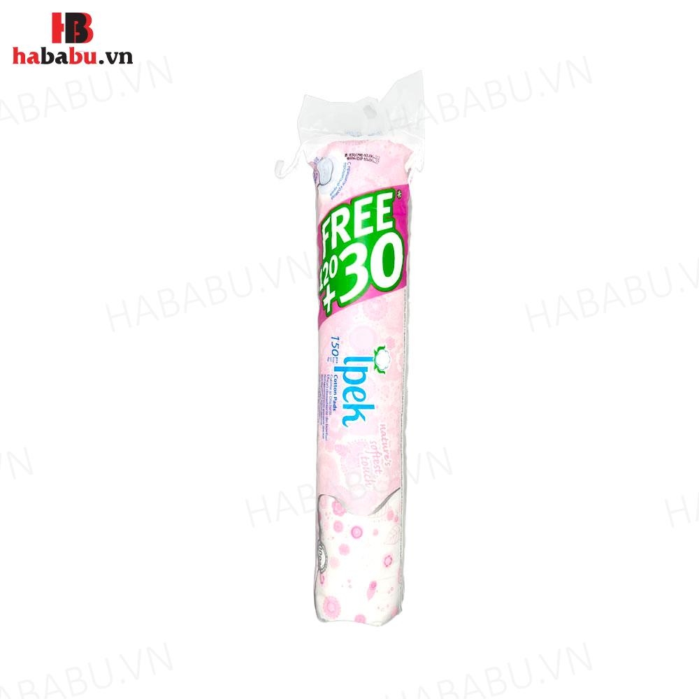 Bông tẩy trang Ipek Cotton Pads 150 miếng chính hãng