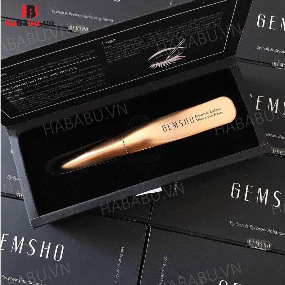 Dưỡng mi Gemsho Eyelash & Eyebrow 3ml chính hãng