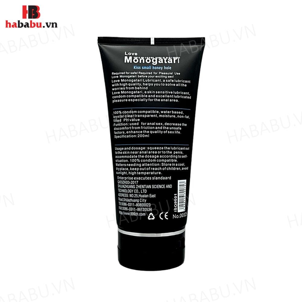 Gel Bôi Trơn Hậu Môn Love Monogatari 200ml Chính Hãng