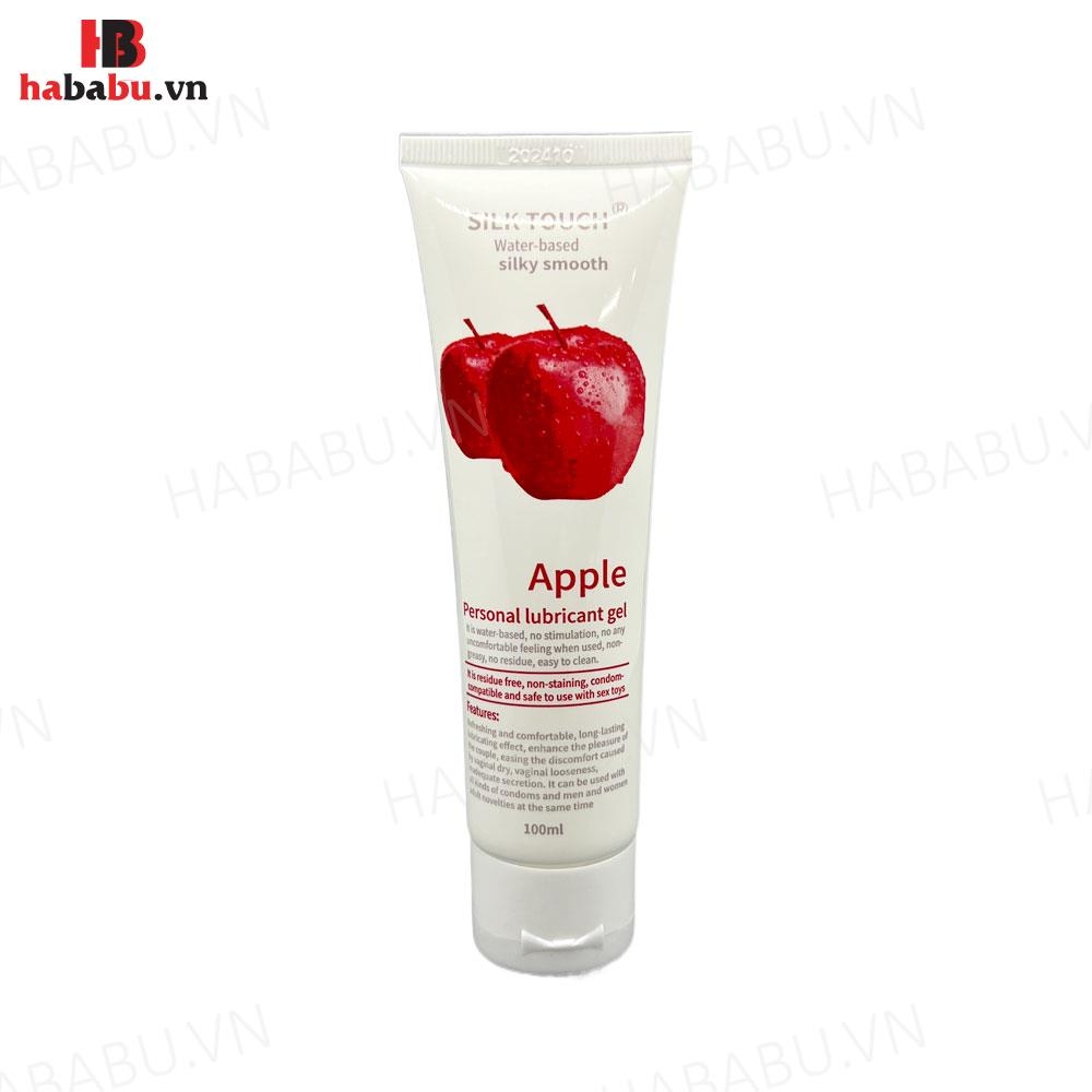 Gel bôi trơn hương táo Silk Touch Apple 100ml chính hãng