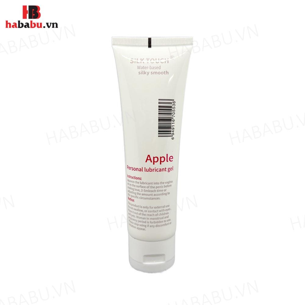 Gel bôi trơn hương táo Silk Touch Apple 100ml chính hãng