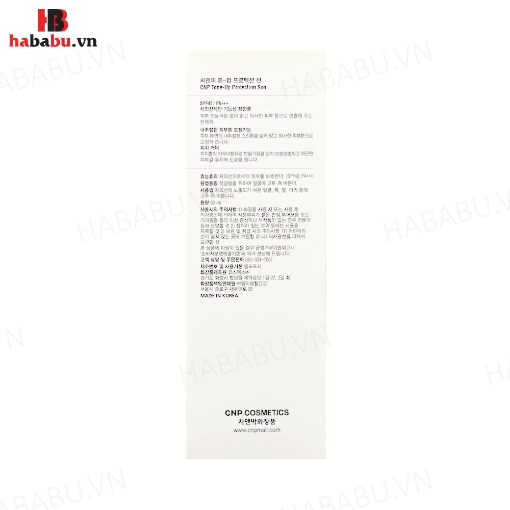 Kem chống nắng CNP Laboratory Tone Up Protection Sun 50ml chính hãng