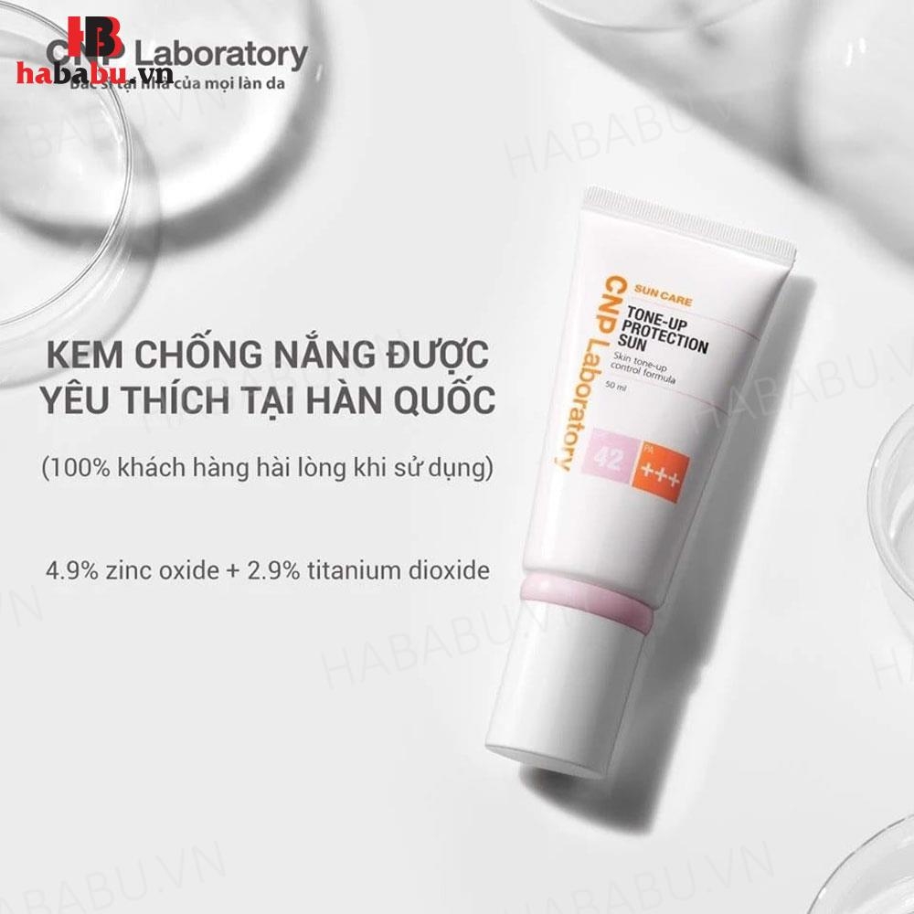 Kem chống nắng CNP Laboratory Tone Up Protection Sun 50ml chính hãng
