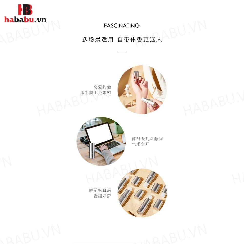 Nước hoa khô dạng sáp HIH Light Luxury Elegant Solid 8gr chính hãng