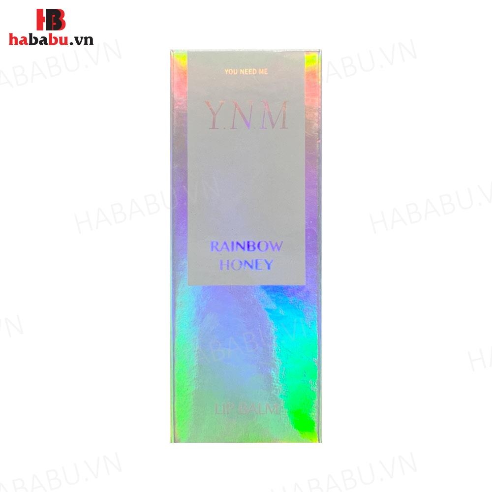 Son dưỡng môi YNM Rainbow Honey Lip Balm 3.8ml chính hãng